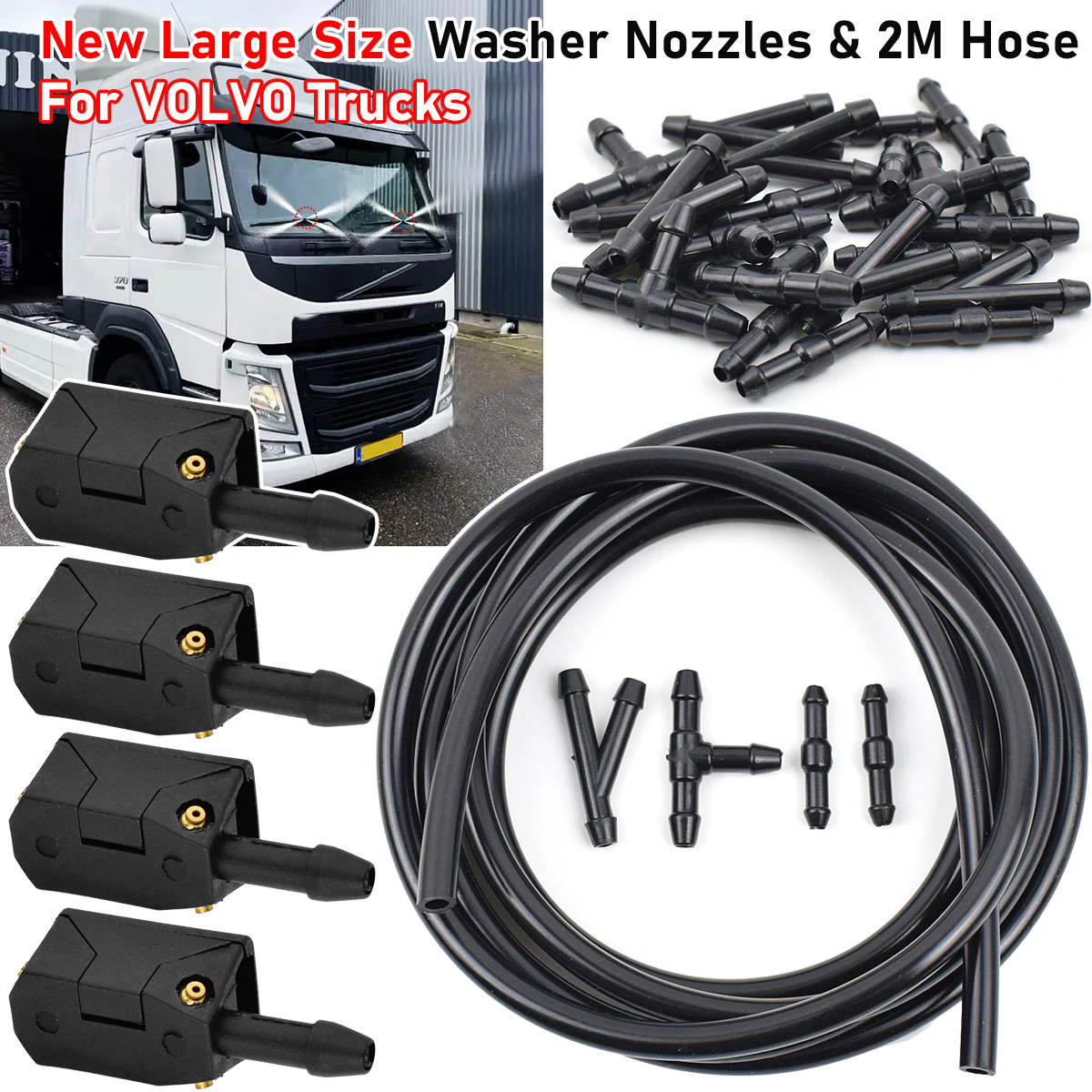Heavy Equipment Volvo - Car Windshield Wiper Blade Washer Water
