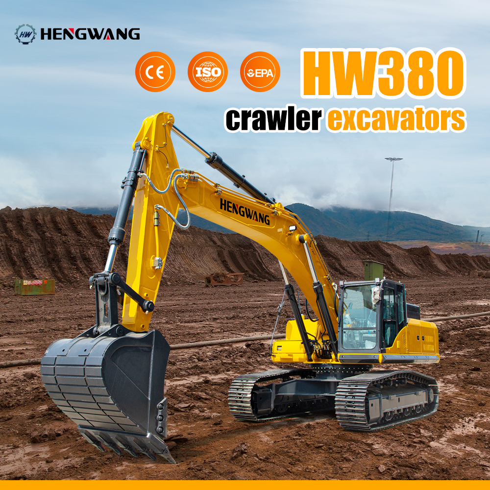 Heavy Equipment Manufacturers - HW-380 Customized Crawler Excavator Heavy Equipment