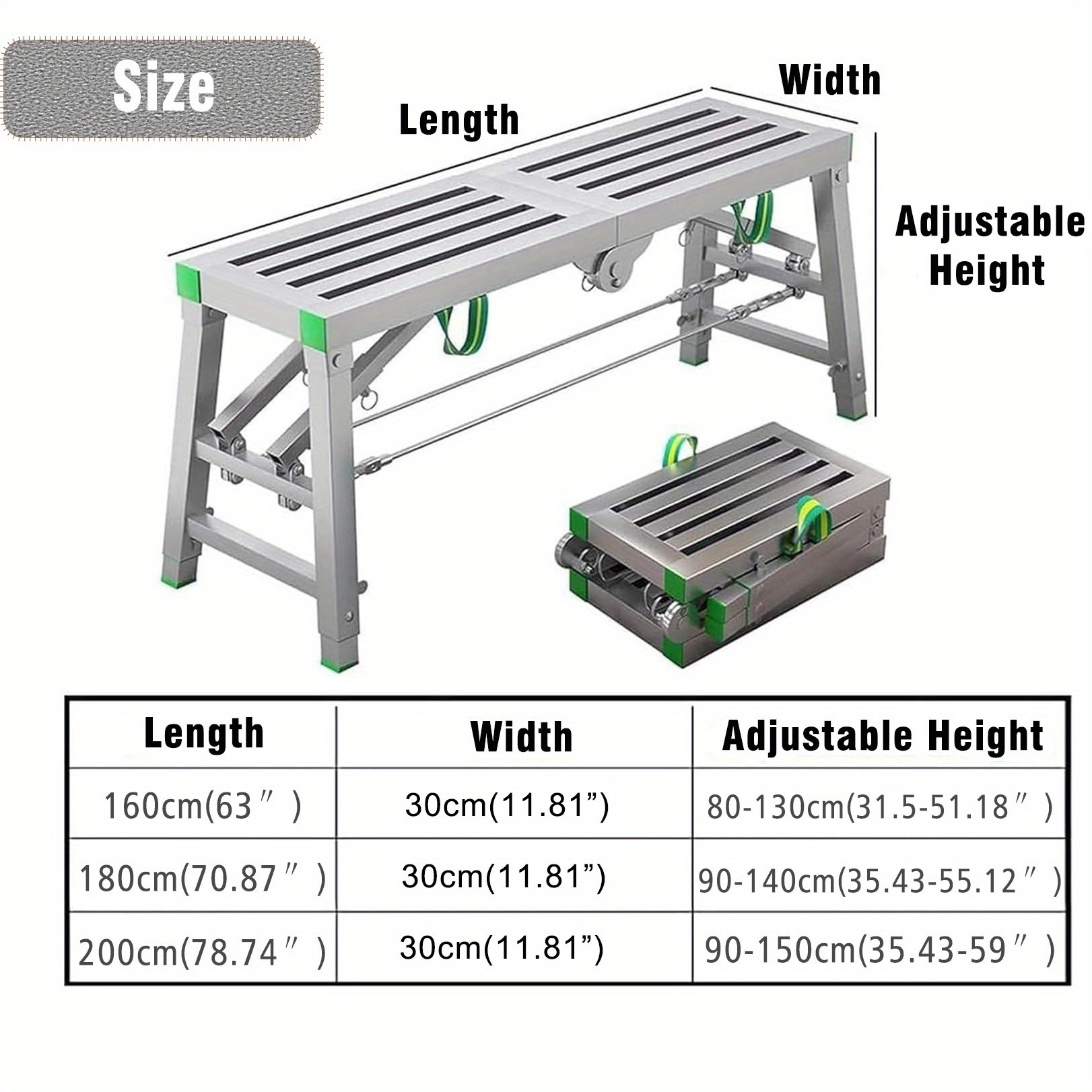 15.75'' Width Work Platform St - Heavy Equipment Work のレビューと価格