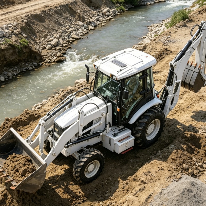 Loader Backhoe Industrial Grad - Heavy Equipment Work のレビューと価格