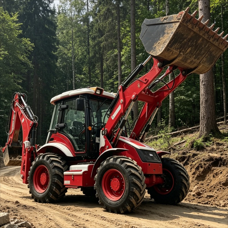 Loader Backhoe Industrial Grad - Heavy Equipment Work のレビューと価格