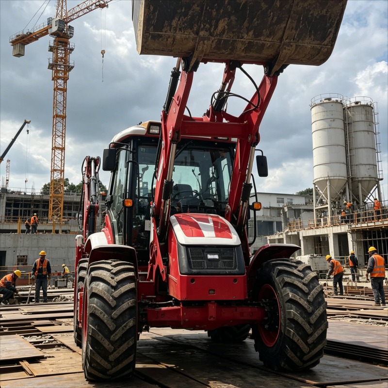 Loader Backhoe Industrial Grad - Heavy Equipment Work のレビューと価格