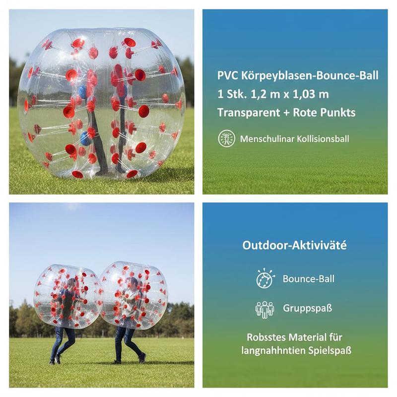 Human Hamster Bubble Balls 4FT - Heavy Equipment Yard のレビューと価格
