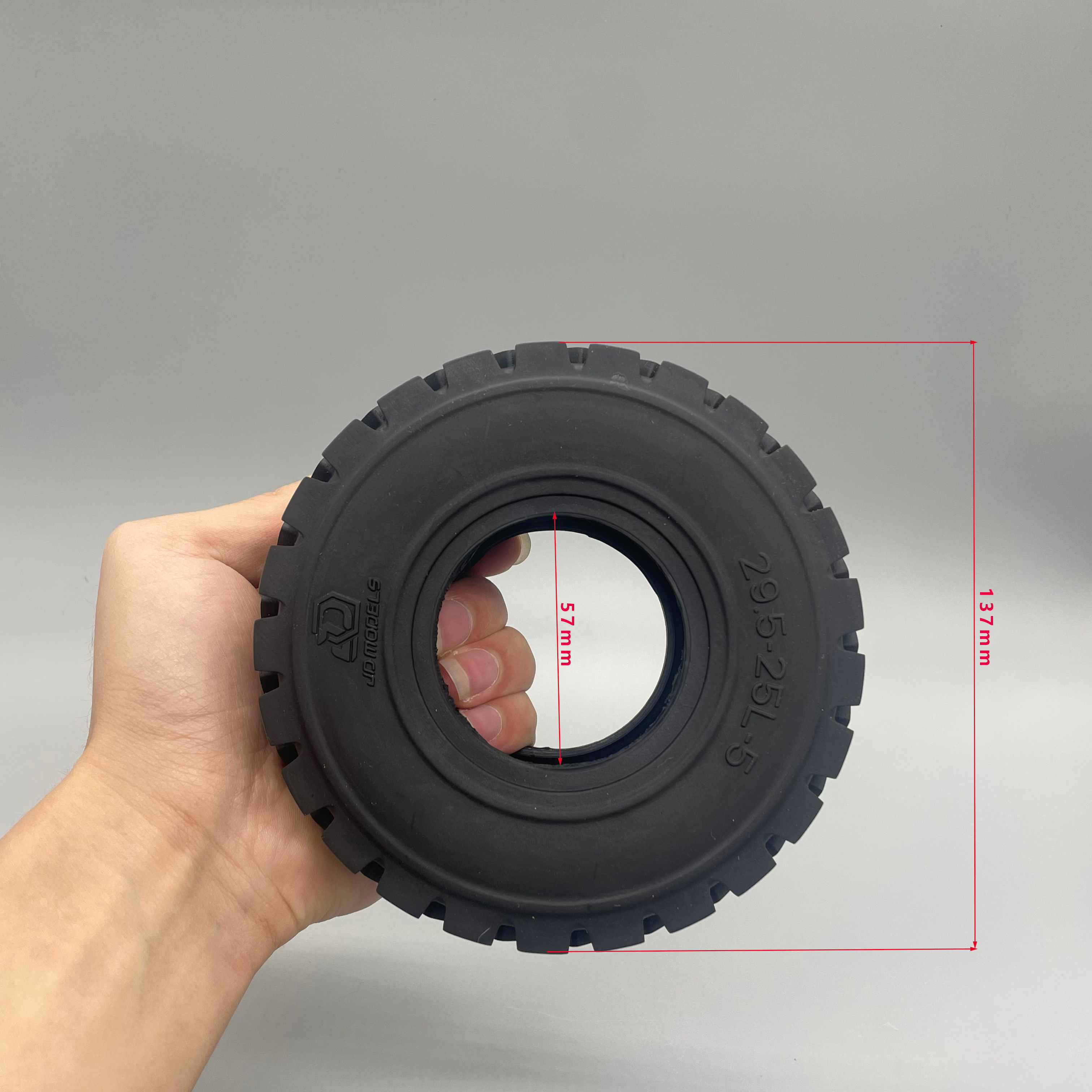 RC Loader Tires 137mm JDM-82 H - Heavy Equipment Bulldozer のレビューと価格
