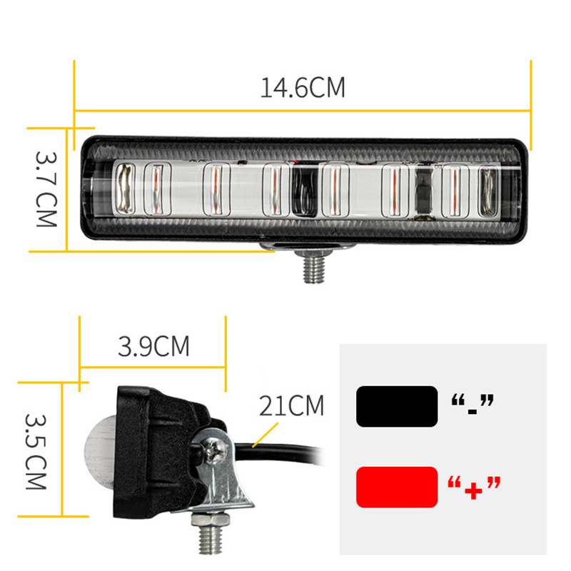18W Red Forklift Warning Light - Heavy Equipment Work のレビューと価格