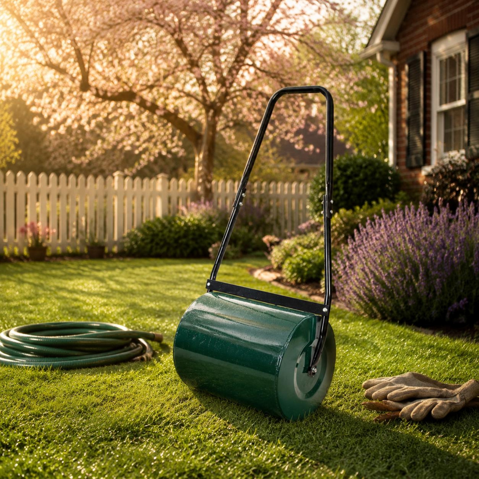 Manual Lawn Roller Cylindrical - Heavy Equipment Yard のレビューと価格