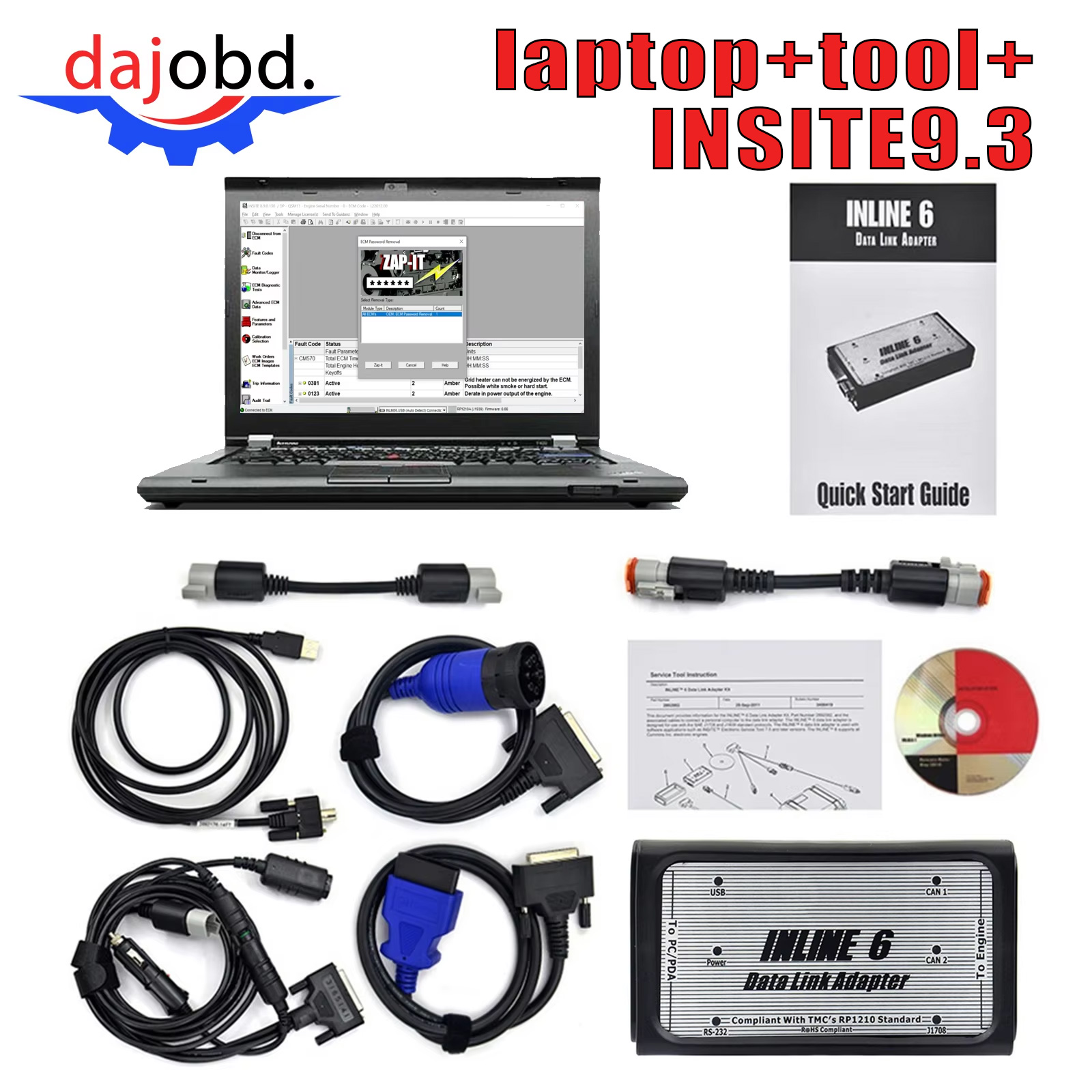 2025 INLINE 6 V8.9 V8.7 V9.1 D - Heavy Equipment Diagnostic Tool のレビューと価格