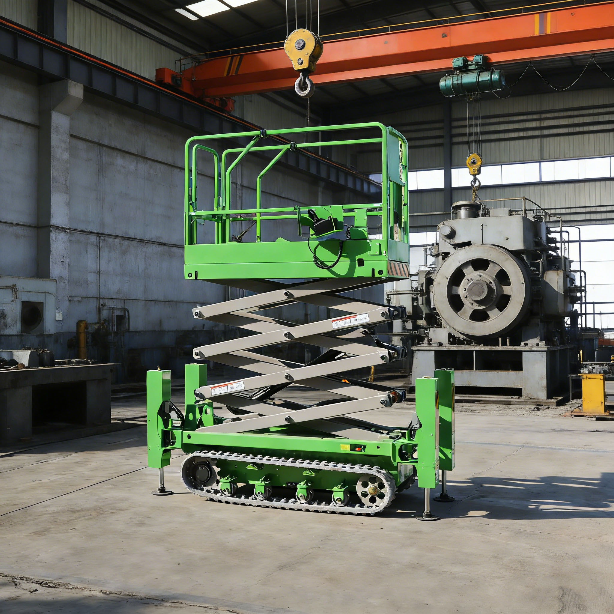 Crawler Aerial Platform Tracke - Heavy Equipment Work のレビューと価格