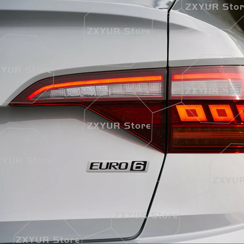 Metal EURO 6 Emblem Car Sticke - Heavy Equipment Volvo のレビューと価格