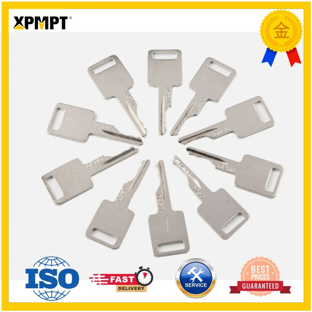 10PCS S331/S160 D250 KEYS fits - Heavy Equipment Keychain のレビューと価格