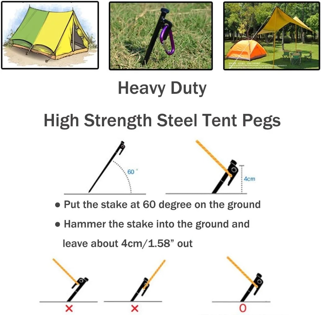 15/20/30cm Duty Heavy Tent Peg - Heavy Equipment Manufacturers のレビューと価格