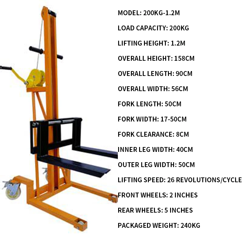 Manual Pallet Jack, Portable H - Hand Pallet Truck のレビューと価格