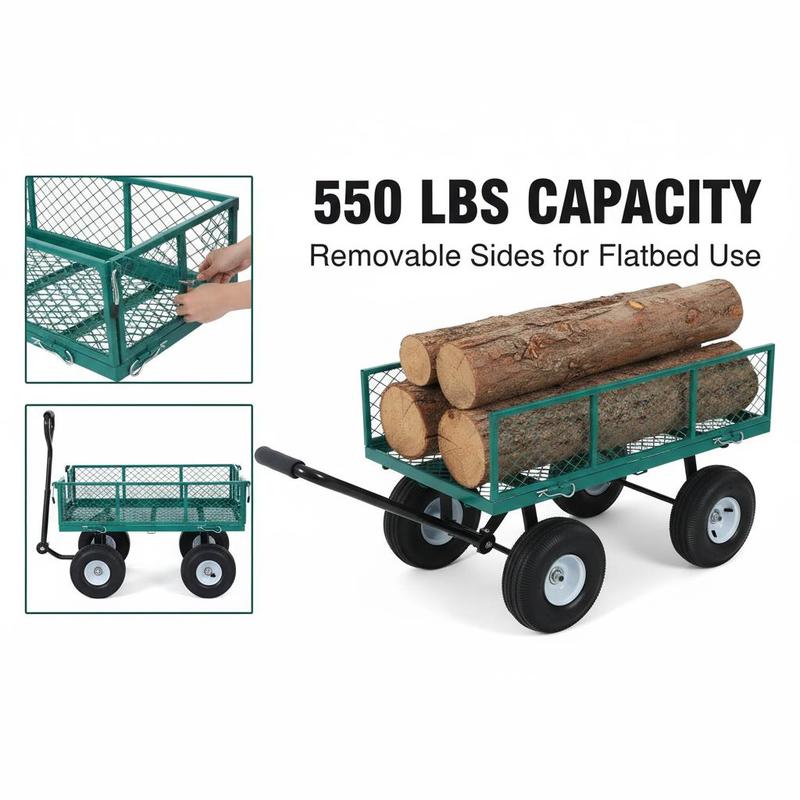 Iron Utility Wagon 34 x 18 Inc - Heavy Equipment Work のレビューと価格