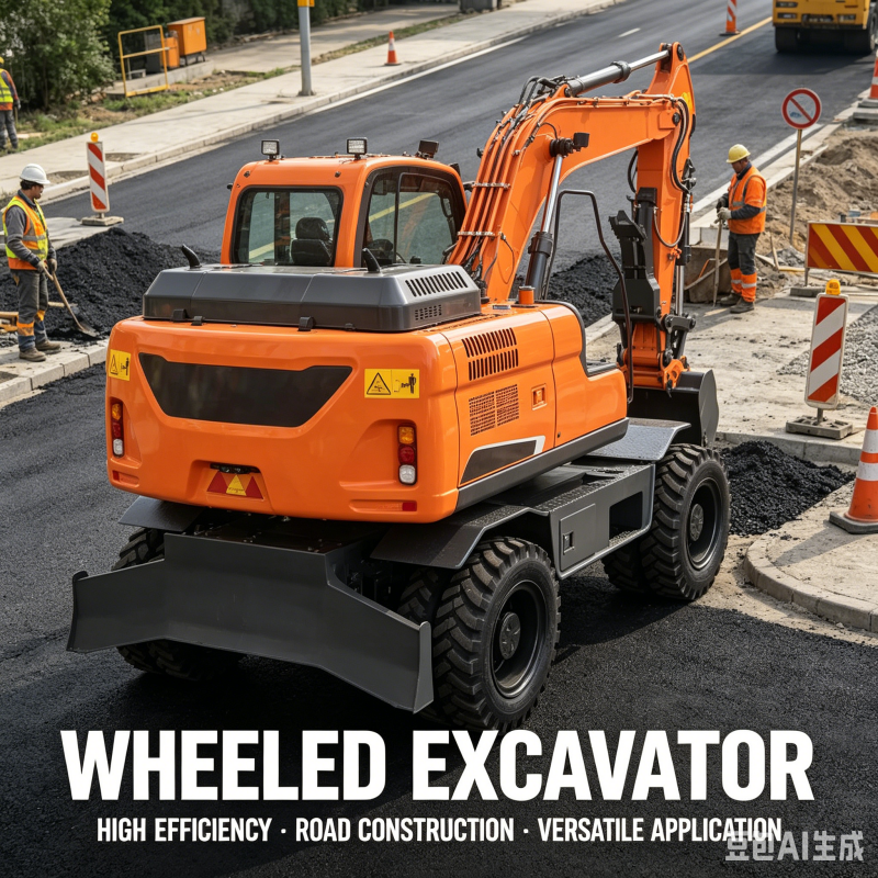 Durable Wheel Mounted Excavato - Heavy Equipment Work のレビューと価格