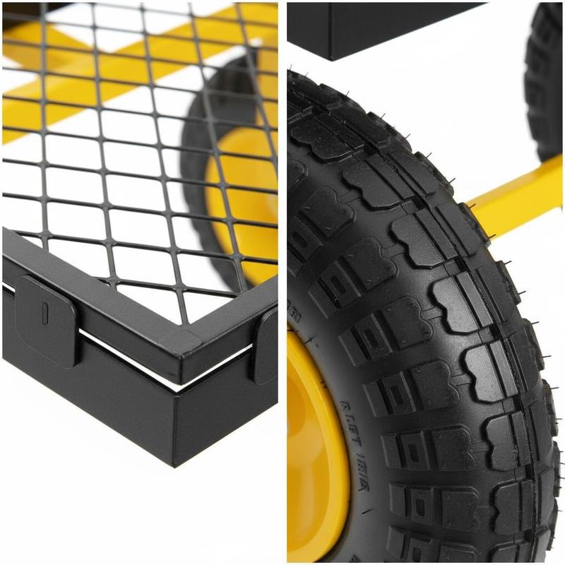Steel Garden Cart 1400 Lbs For - Heavy Equipment Yard のレビューと価格