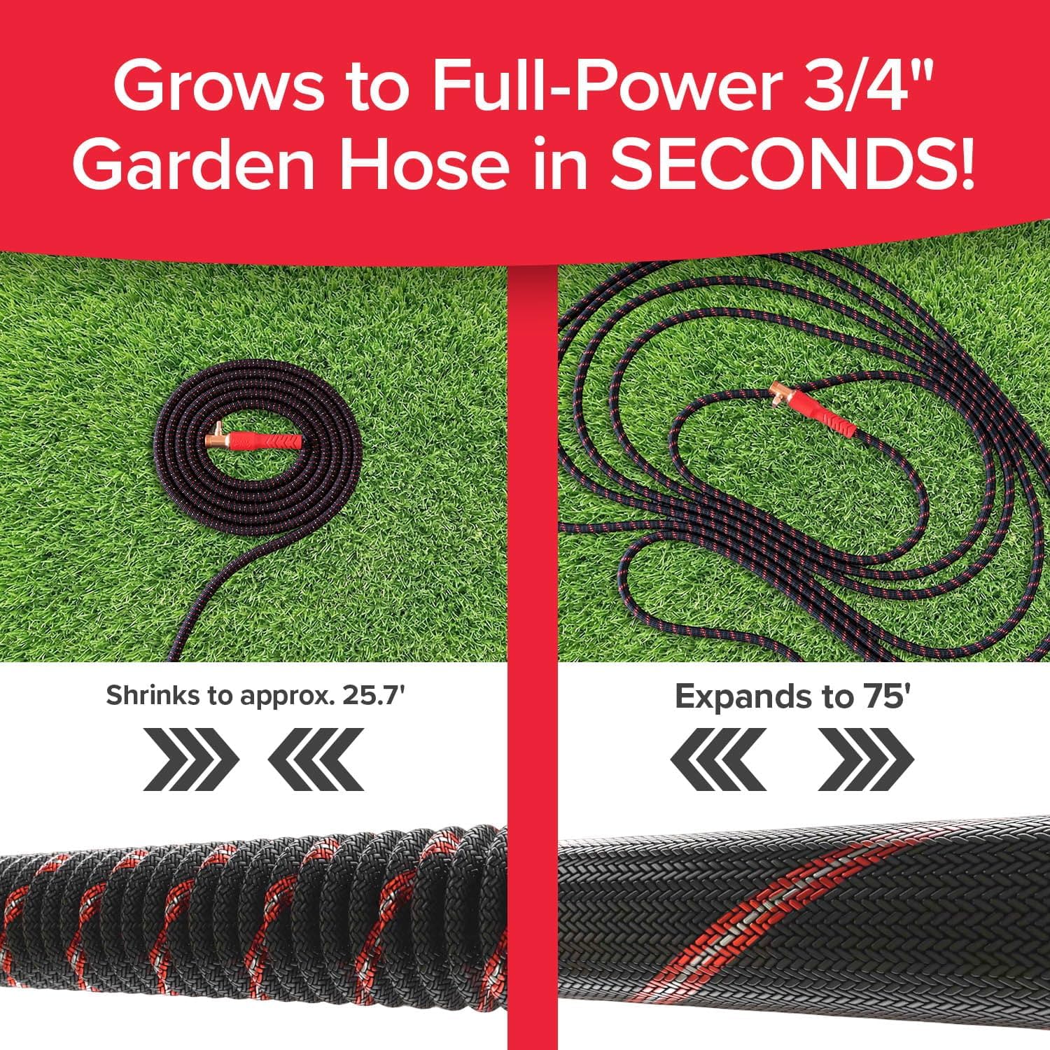 Expandable Garden Hose One Hun - Heavy Equipment Yard のレビューと価格